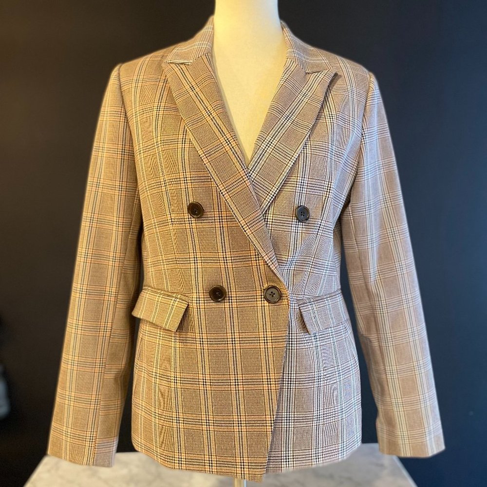 Drew New York Tai Dual Plaid Blazer- Multiple Sizes